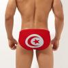 Mikmax Flag of Tunisia Men's Swimwear Boxer Soft Triangle Thong Swimsuit Briefs Swim Trunk Sports Underwear view 2