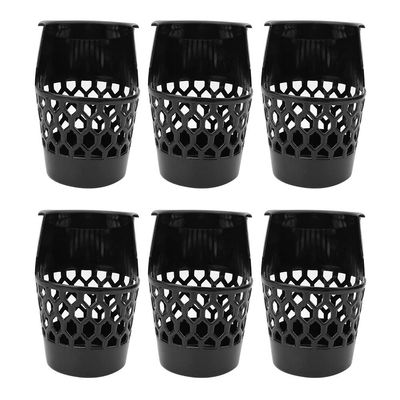 Glomora 6pcs Billiard Pockets, Plastic Billiard Pool Table Pockets, Pool Table Billiard Pockets, Including 4 Corner Pockets and 2 Side Pockets