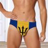 MIKMAX Ukrainian Flag Men's Swimwear Boxer Soft Triangle Thong Swimsuit Briefs Swim Trunk Sports Underwear view 4