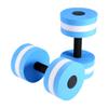 2PCS Water Weights for Pool Exercise Set, Water Dumbbells, Water Aerobics Equipment, Aquatic Dumbbell Set for Men Women, EVA Foam Dumbbells Pool Resistance Water Fitness Equipment,