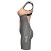 Sparx Women Triathlon Suit Tri Short Racing Cycling Swim Run (Large, Gray/Peach) view 3