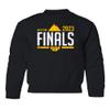 superhotapparel Western 2023 Basketball Playoff Finals Fans Gift Youth Crewneck Sweatshirt (Black, Youth Medium) view 1
