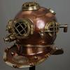 Vintage Marine Diving Helmet US Navy Mark V Boston Deep Sea Scuba Antique Divers Helmet view 1