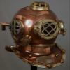 Vintage Marine Diving Helmet US Navy Mark V Boston Deep Sea Scuba Antique Divers Helmet view 3