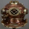 Vintage Marine Diving Helmet US Navy Mark V Boston Deep Sea Scuba Antique Divers Helmet view 4