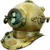 Vintage 18 Diving Helmet Maritime 1921 Anchor Engineering Deep SCA Antique Scuba Divers Helmet view 1