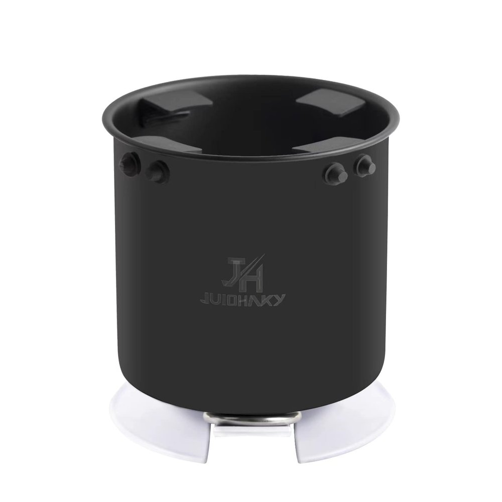 JUIOHAKY Stainless Steel Paddle Board Cup Holder, Multi-Functional SUP Cup Holder for Drink with Action Mount (White), Inflatable Stand Up Paddle Board Accessories Fits Large Water Bottle