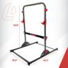 Lifeline Fitness Exer Tower - All in One Workout Station for Total Body Bodyweight Exercises - Variable Workout Equipment for Home Gym - Power Tower Full body Exercise Equipment view 2