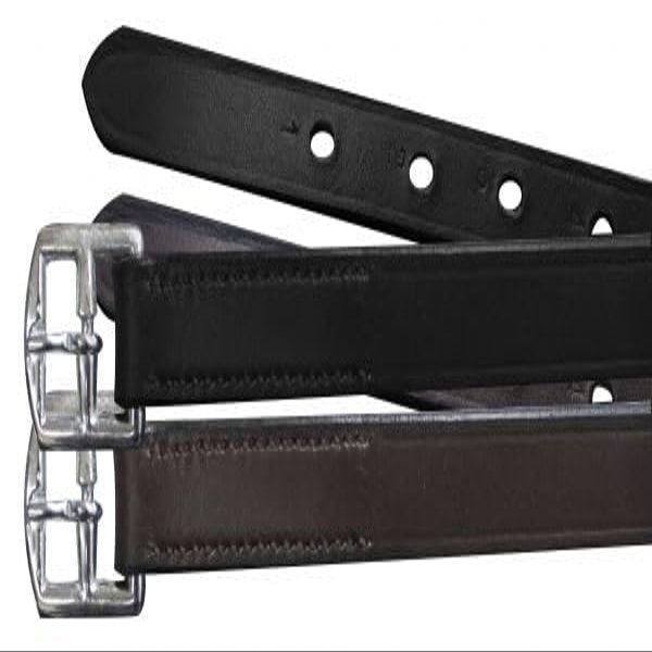 Kids Size English Stirrup Leathers (Black)