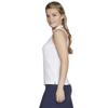 Skechers Women's GODRI Swift Club Sleeveless Polo, White, Small view 3