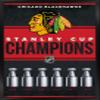 Trends International NHL Chicago Blackhawks - Champions 23 Wall Poster, 34L x 22.4W, Black Framed Version view 1