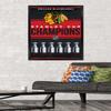 Trends International NHL Chicago Blackhawks - Champions 23 Wall Poster, 34L x 22.4W, Black Framed Version view 2
