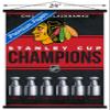 Trends International NHL Chicago Blackhawks - Champions 23 Wall Poster, 22.37" x 34.00", Premium Print and Black Hanger Bundle view 3
