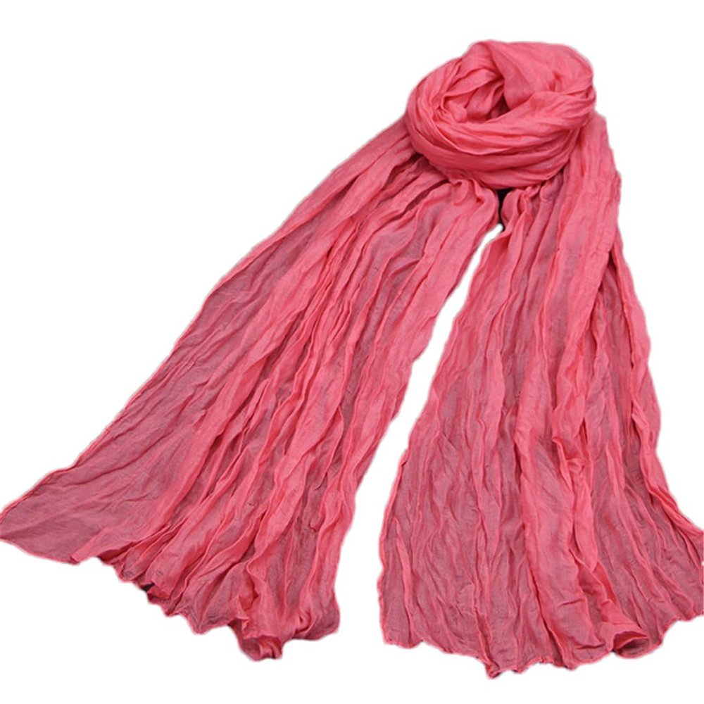 VMAKBUWIS Scarf For Women Baby Girls Soft Scarfs Ladies Hijab Pashmina Shawls And Wraps Scarves Bandana Men's Black Scarf