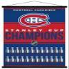 Trends International NHL Montreal Canadiens - Champions 23 Wall Poster, 22.37" x 34.00", Premium Print and Black Hanger Bundle view 1