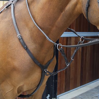 LUSSO Breastplate (Black, Extra Full)