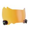 We Ball Sports Football Visor 3.0, Fits Adult & Youth Football Helmets (Amber) view 1