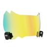 We Ball Sports Football Visor 3.0, Fits Adult & Youth Football Helmets (Clear Gold) view 1