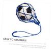 INOOMP 2pcs Football Training Net Bag Portable Nylon Kick Net for Youth Practice for Agility and Kicking Drills Compact and Design view 2