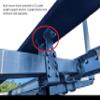 EZ Loader Trailer Bunk Mounting Bracket Top Hat Style for Boat Trailer. view 3