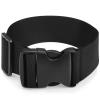 CALLARON Fanny Pack Extender Belt Chest Bag Extender Strap Belt Bag Extender with Buckle Everywhere Belt Bag Adjustable Strap Nylon Black Fanny Pack Extension Strap Buckle(Wide 5cm Long 50cm) view 1