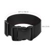 CALLARON Fanny Pack Extender Belt Chest Bag Extender Strap Belt Bag Extender with Buckle Everywhere Belt Bag Adjustable Strap Nylon Black Fanny Pack Extension Strap Buckle(Wide 5cm Long 50cm) view 2