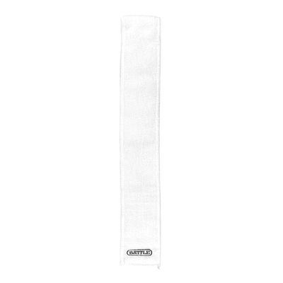 Battle Football Streamer Towel, Thin Sports Towel, Dries Hands & Football Accessories (White)