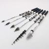 Portable Fishing Rods Telescopic Rock Fishing Rod Spinning Fly Carp Feeder Carbon Fiber Travel Rod Fishing Rods Telescopic Fishing Pole (Size : 1.8M White) view 2