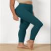 ODODOS 2-Pack Buttery Soft Lounge Yoga Leggings for Women 7/8 Length 25" High Waist Yoga Pants, Black+Forest Teal, X-Large view 4
