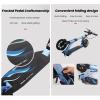 GLDDFDG Scooter for Adults,Teens,Scooters for Kids 8 Years and Up, Big 8" Wheels Scooters,4 Adjustment Levels, Dual Brakes System, Foldable, Best Gift for Age 8 Up Kids Girls Boys Teens, 330Lb Weight view 4