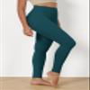 ODODOS 2-Pack Buttery Soft Lounge Yoga Leggings for Women Full Length 28" High Waist Yoga Pants, Black+Forest Teal, Medium view 4