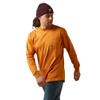 ARIAT Men's Rebar Cotton Strong Union City - Honey Ginger, X-Large view 1