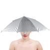 2PCS Folding Umbrella Hat, Compact and Portable Hands Sun, Headband for Adults, Waterproof Fabric, Ideal for Outdoor Activities, Beach, Fishing, and Festivals view 1