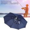 2PCS Folding Umbrella Hat, Compact and Portable Hands Sun, Headband for Adults, Waterproof Fabric, Ideal for Outdoor Activities, Beach, Fishing, and Festivals view 2