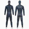 0.5MM Men's Women's Full Body Wetsuit, Ultra Stretch One Piece Diving Wet Suits with Front Zip Hooded for Snorkeling Surfing Canoeing Scuba,Men,M view 1