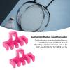 PAOORTS 2Pcs Badminton Stringing Racquet Load Spreader Badminton Tennis Racquet Pulling Machine Threading Accessories High Loaded Spreader Protector(Pink) view 4