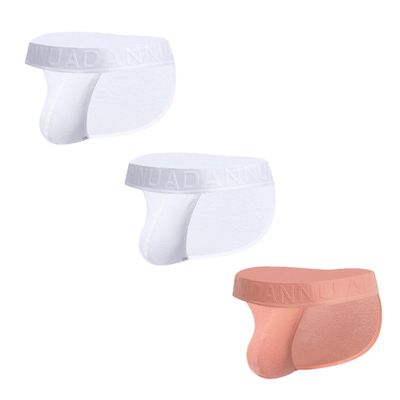 snooya Thong Bikini with ComfortFlex Waistband-Multiple Packs Available Tagless White XXL