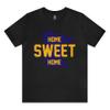 Loxley Minnesota Home Sweet Home Unisex Short Sleeve Softstyle T-Shirt Black view 1
