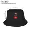 American Grown with Tunisian Roots Tunisia Flag Bucket Hat for Men Women Summer Beach Hat Fishing Cap Sun Hats Black view 4