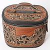 American Darling Jewelry Case Hand Tooled Genuine Leather Western Women Bag Handbag Purse | for Cute view 2