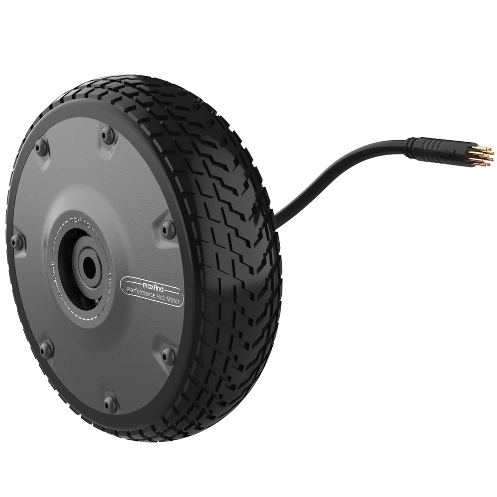 Powerful 24-48V Brushless Hub Motor for Electric Bikes and Scooters, Skateboards - High Torque 300-1500W Brushless Motor Kit (M6, 165 mm at)