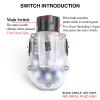 NOBUHIRO Tactical Helmet Signal Light, IR Strobe + 5-Speed Blue LED Strobe with Vibration for Survival Identification Hunting Outdoor Sports view 2