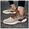 Bestgift Men's Running Shoes Plus Size Sneakers White 7.5 view 2