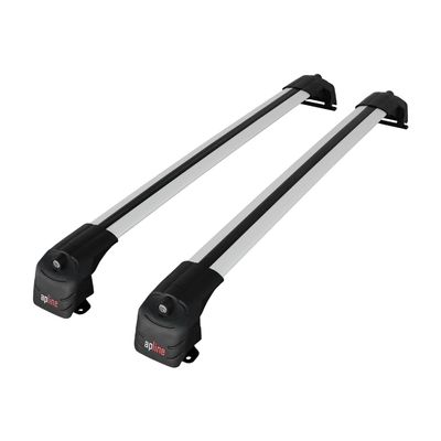 accessorypart Compatible with Honda CR-V 2 2002-2006 ACE-2 Car Roof Rack Cross Bar Grey Aluminium 2 Bars