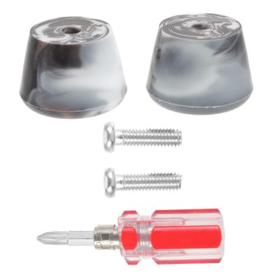 BESPORTBLE 1 Set Roller Skates Toe Stops with Brake Pads for Skateboard Easy Install Pu Material Toe Stoppers