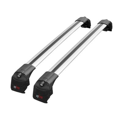 accessorypart Compatible with Peugeot 5008 2017-2023 Cross Bar ACE-2 Roof Racks Car Top Luggage Carrier Rails Grey