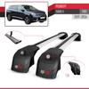 accessorypart Compatible with Peugeot 5008 2017-2023 Cross Bar ACE-2 Roof Racks Car Top Luggage Carrier Rails Grey view 3