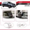 accessorypart Compatible with Peugeot 5008 2017-2023 Cross Bar ACE-2 Roof Racks Car Top Luggage Carrier Rails Grey view 4