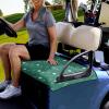 Sellikakes Golf Club Pattern Golf Cart Front Rear Seat Covers for Travel,Sport,Durable Breathable Material,Easy to Handle view 2