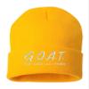 ALLNTRENDS God Over All Things Beanie Hat Christian Warm Winter Cap (Gold) view 1